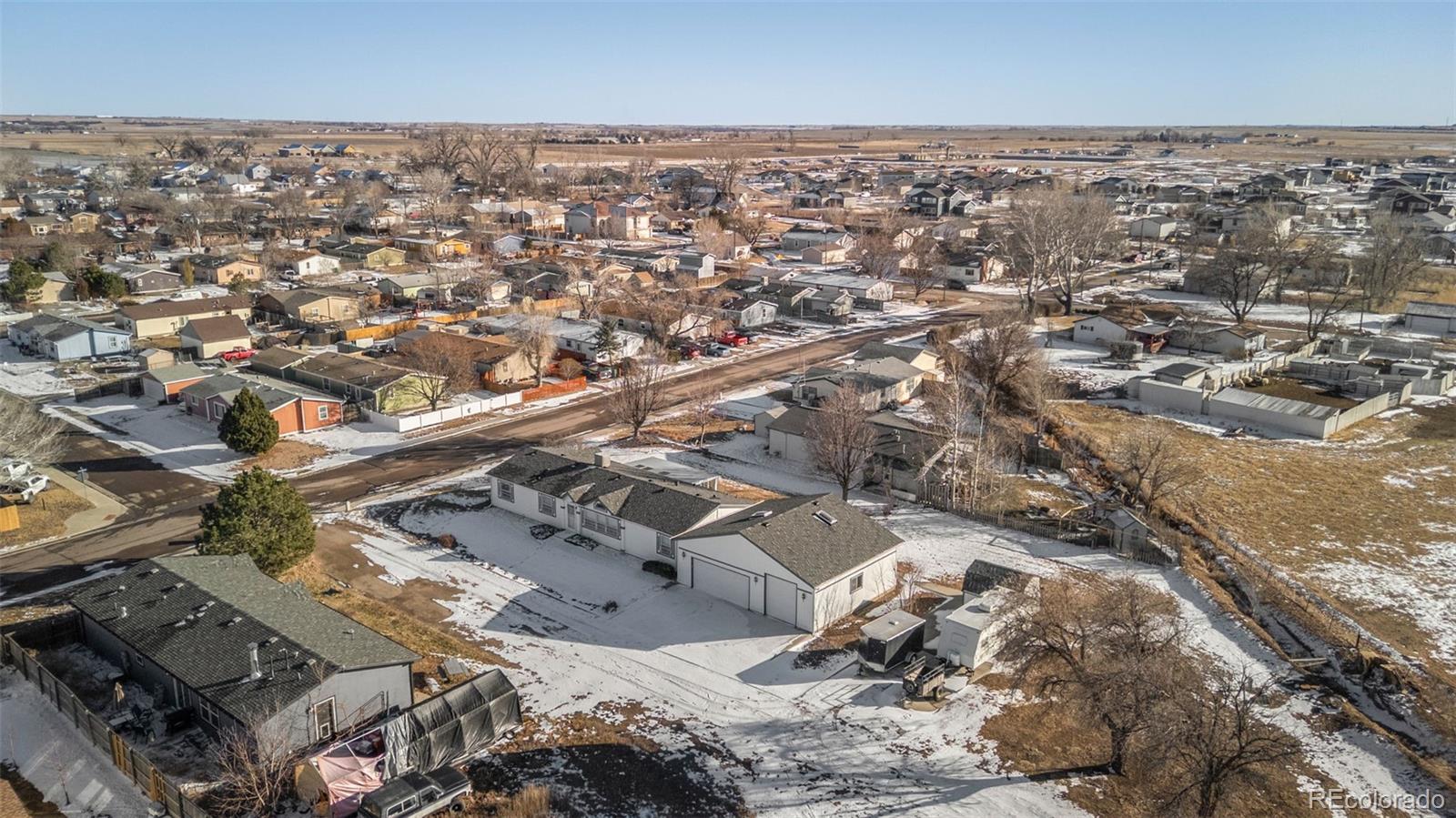 185 Elm Street Hudson, CO 80642 - Photo 40 of 43 an aerial view of multiple house