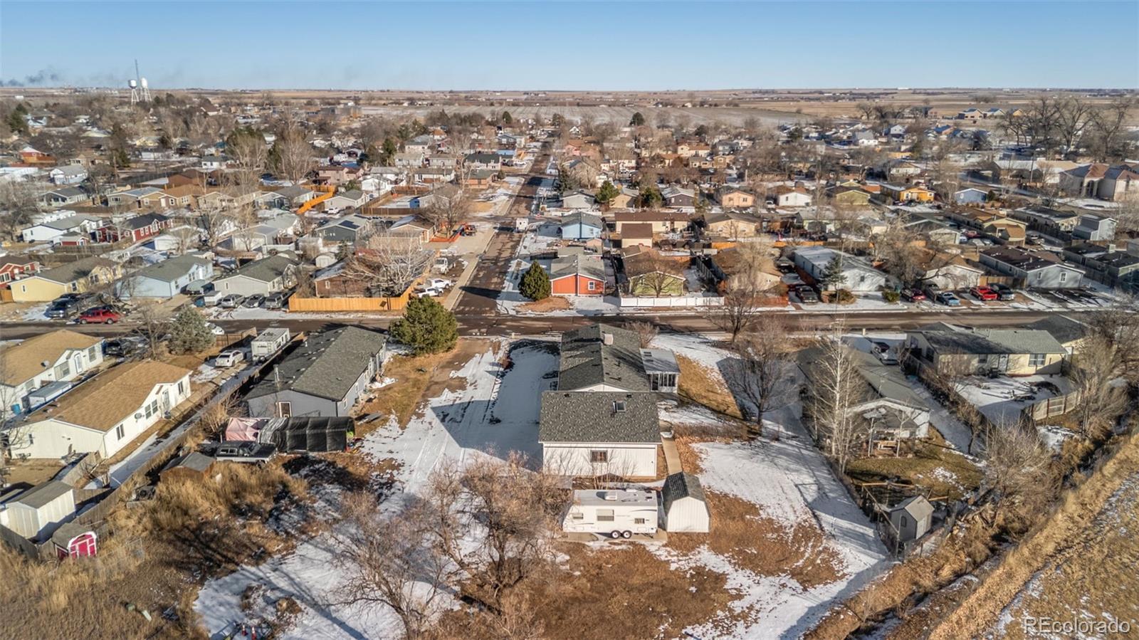 185 Elm Street Hudson, CO 80642 - Photo 41 of 43 an aerial view of a city
