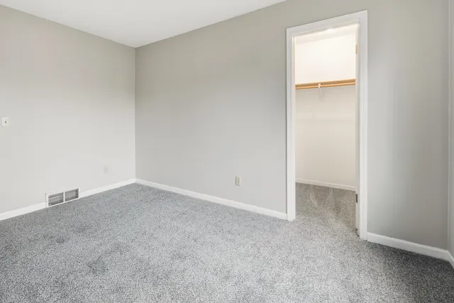 a view of empty room