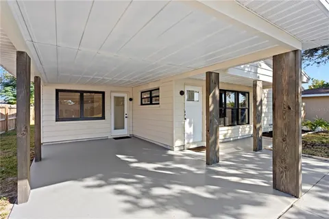 a view of a house with a outdoor space
