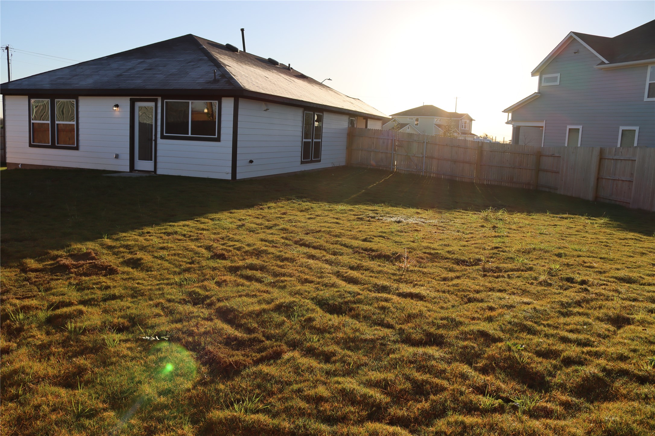 225 Graver Street Georgetown, TX 78626 - Photo 17 of 19 Rear view of house