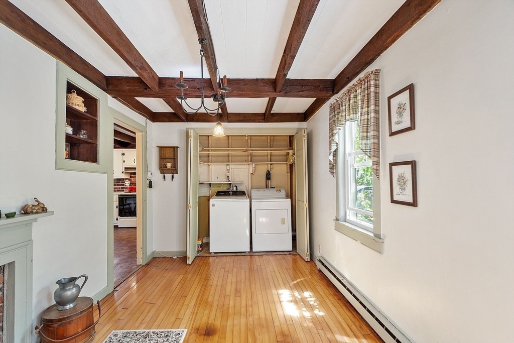 31 Pinedale Road Athol, MA 01331 - Photo 10 of 41 a view of hallway with stairs and wooden floor