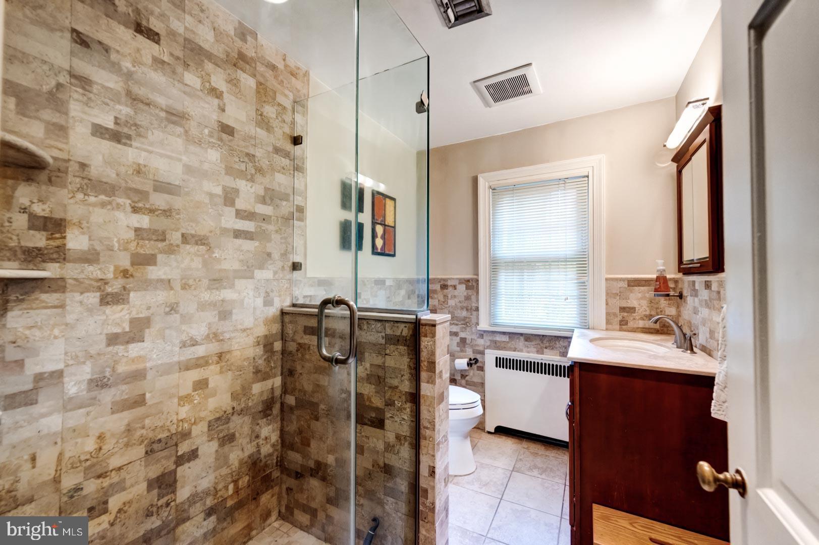 1304 Andover Road Wynnewood, PA 19096 - Photo 23 of 32 Updated Hall Bath - large Shower