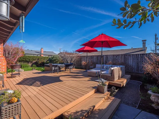 outdoor space with patio furniture