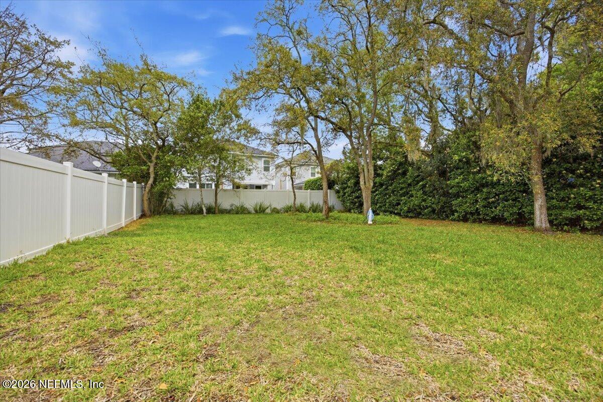 4009 Palm Way Jacksonville Beach, FL 32250 - Photo 22 of 24 a view of a backyard with a large tree