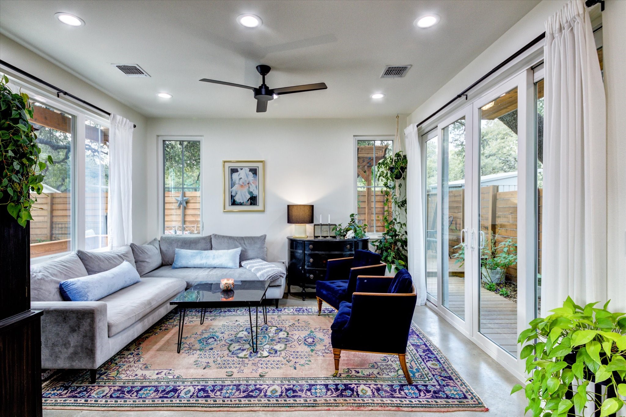 1410 Lightsey Road, Unit 1 Austin, TX 78704 - Photo 1 of 1 Flooded with natural light, this space feels incredible day or night
