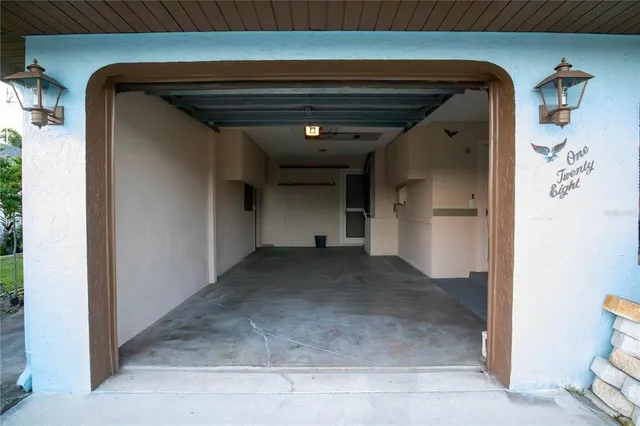a view of storage and utility room