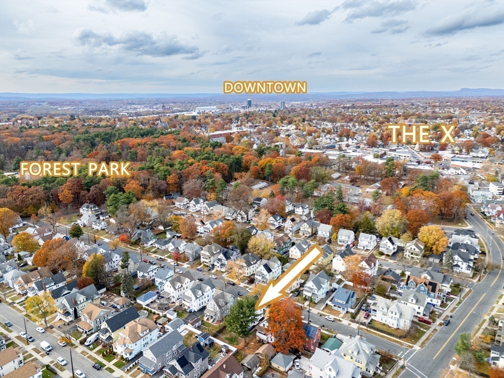 21 Biltmore Street, Unit 1 Springfield, MA 01108 - Photo 17 of 17 an aerial view of a city