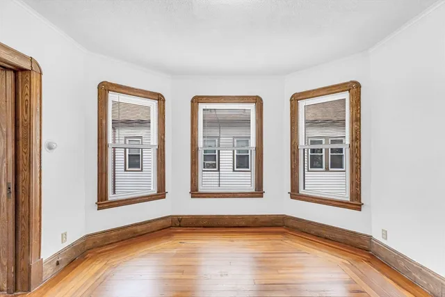 a view of an empty room with window