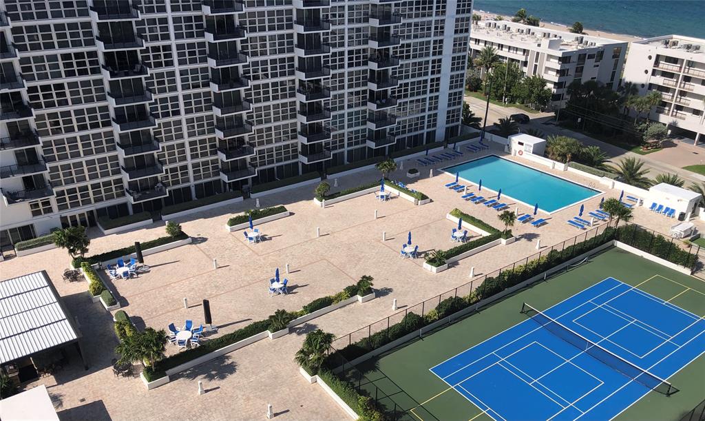 531 North Ocean Boulevard, Unit 1601 Pompano Beach, FL 33062 - Photo 19 of 32 a view of a balcony with chairs