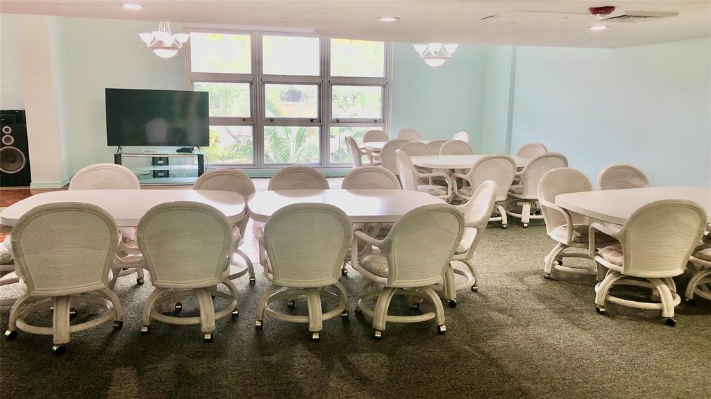 531 North Ocean Boulevard, Unit 1601 Pompano Beach, FL 33062 - Photo 28 of 32 a view of a dining room with furniture window and outside view