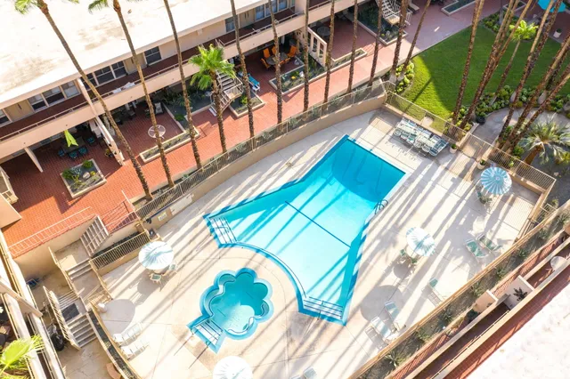 a aerial view of a house