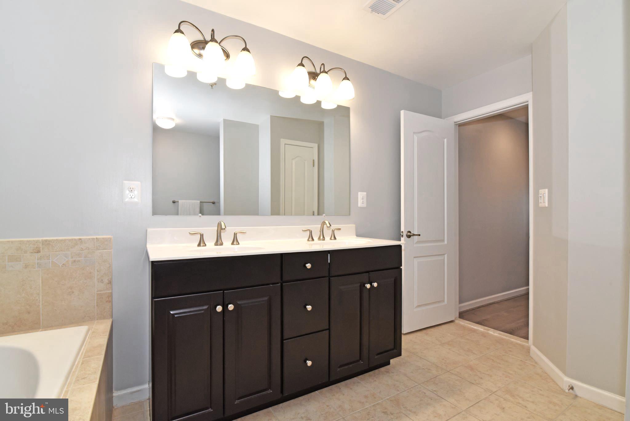 42594 Sunset Ridge Square, Unit 42594 Ashburn, VA 20148 - Photo 22 of 41 Your primary bath with dual vanities