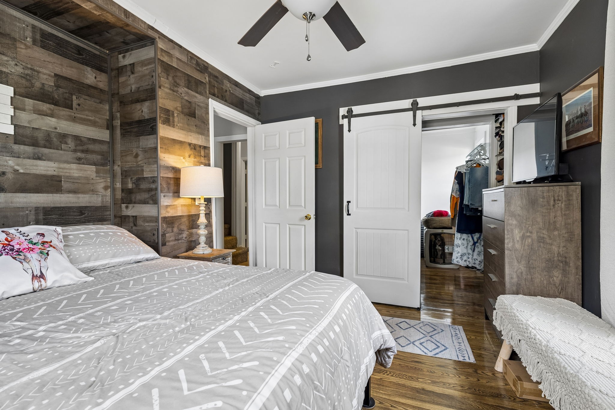 313 Cullum Street Carthage, TN 37030 - Photo 28 of 60 a bedroom with a bed and a couch