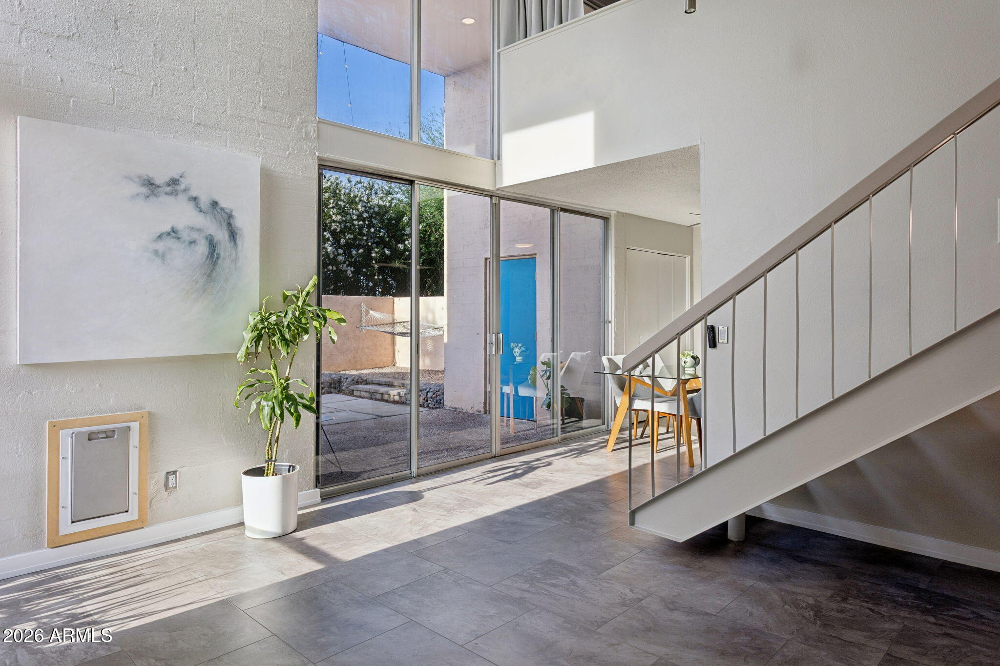 930 South Dobson Road, Unit 7 Mesa, AZ 85202 - Photo 7 of 57 2-story walls of glass to outdoor spaces
