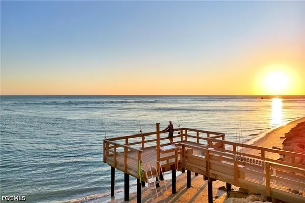 a view of balcony with seating space