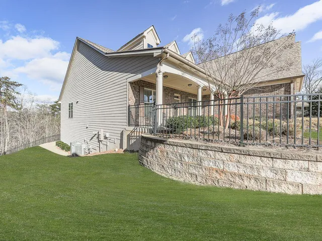 a house with a outdoor space