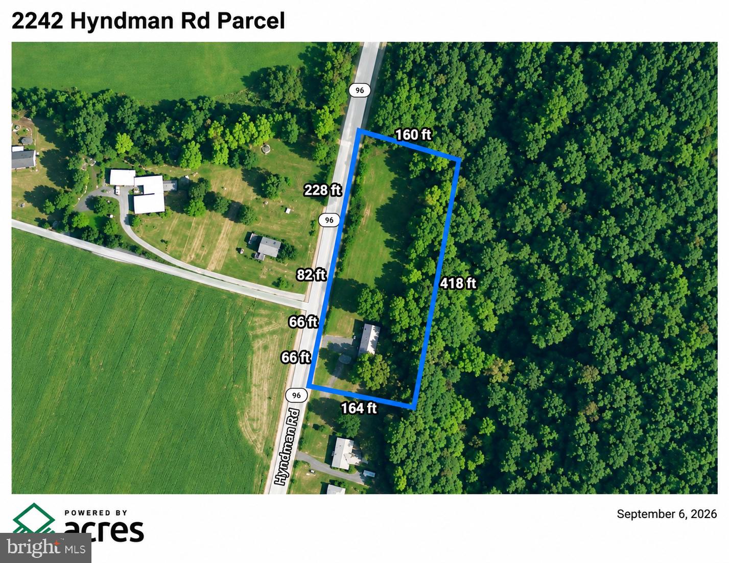 2242 Hyndman Road Hyndman, PA 15545 - Photo 66 of 66 Boundaries approximate/reference only-not a survey