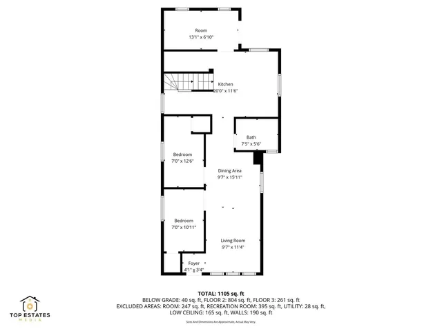a picture of a floor plan