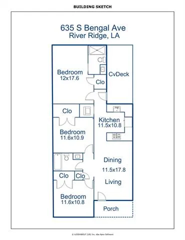 $229,000 | 635 South Bengal Road, River Ridge, LA 70123