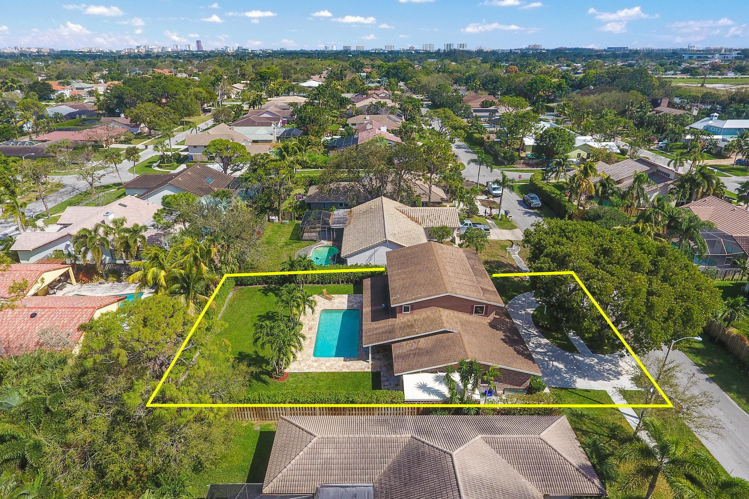 1441 Southwest 21st Street Boca Raton, FL 33486 - Photo 79 of 80 1441 SW 21st St Aerial_05_marked
