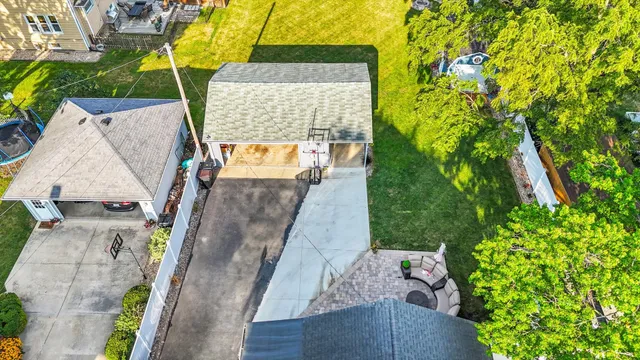 a front view of house with yard
