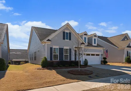 a front view of a house with entertaining space