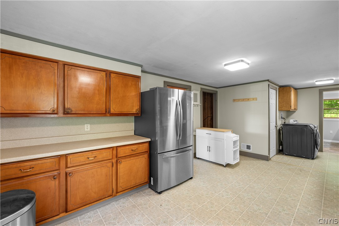 7268 Rickmeyer Road Floyd, NY 13440 - Photo 6 of 33 Kitchen Opens to Formal Dining Room & Main Hallway