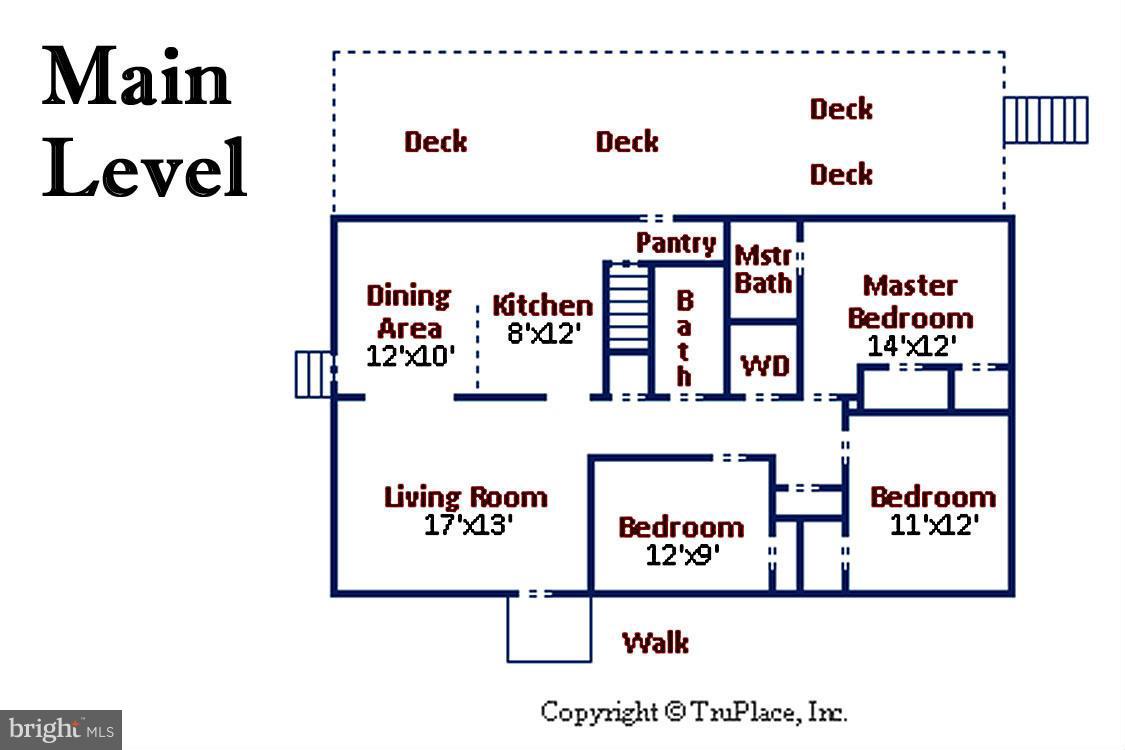 5507 Brooks Woods Road Lothian, MD 20711 - Photo 29 of 30 Main Level Floor Plan