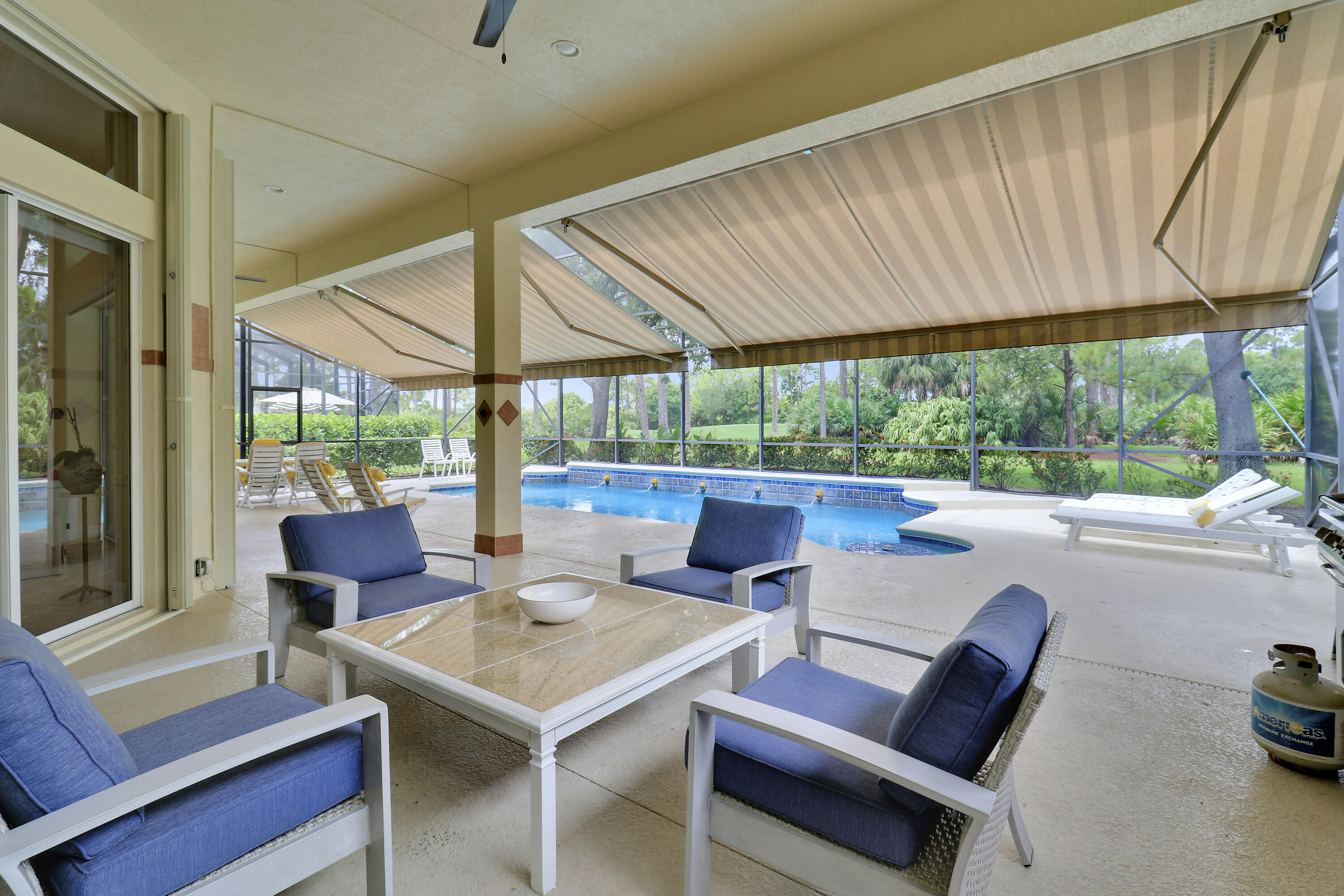 8613 Tompson Point Road Port St. Lucie, FL 34986 - Photo 47 of 78 Covered Screened Pool