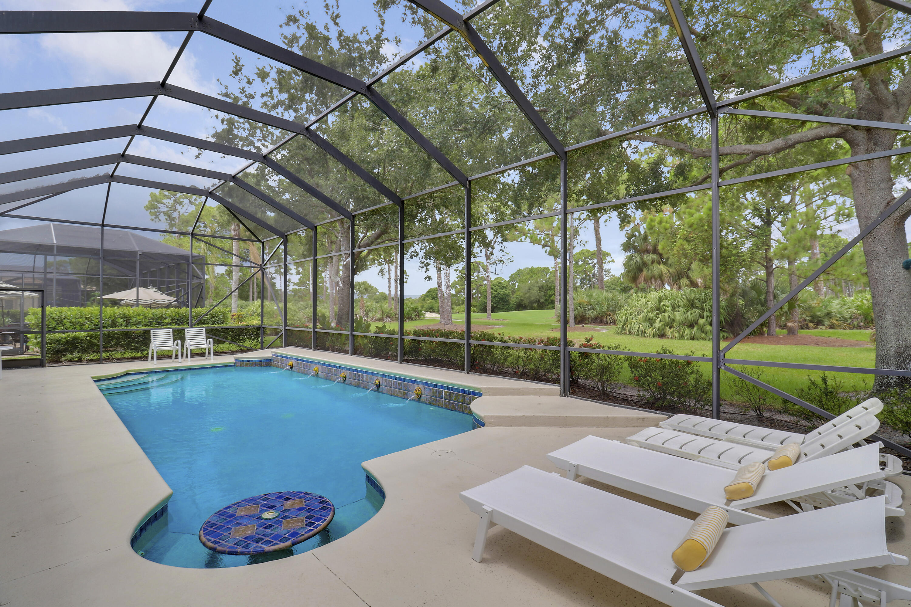 8613 Tompson Point Road Port St. Lucie, FL 34986 - Photo 6 of 78 Screened Pool and Patio