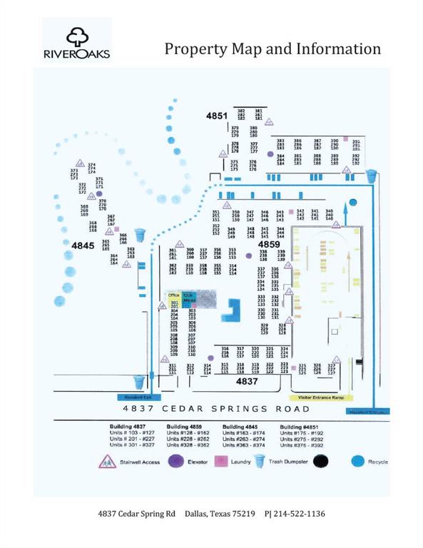 4837 Cedar Springs Road, Unit 304 Dallas, TX 75219 - Photo 32 of 32 a picture of a floor plan