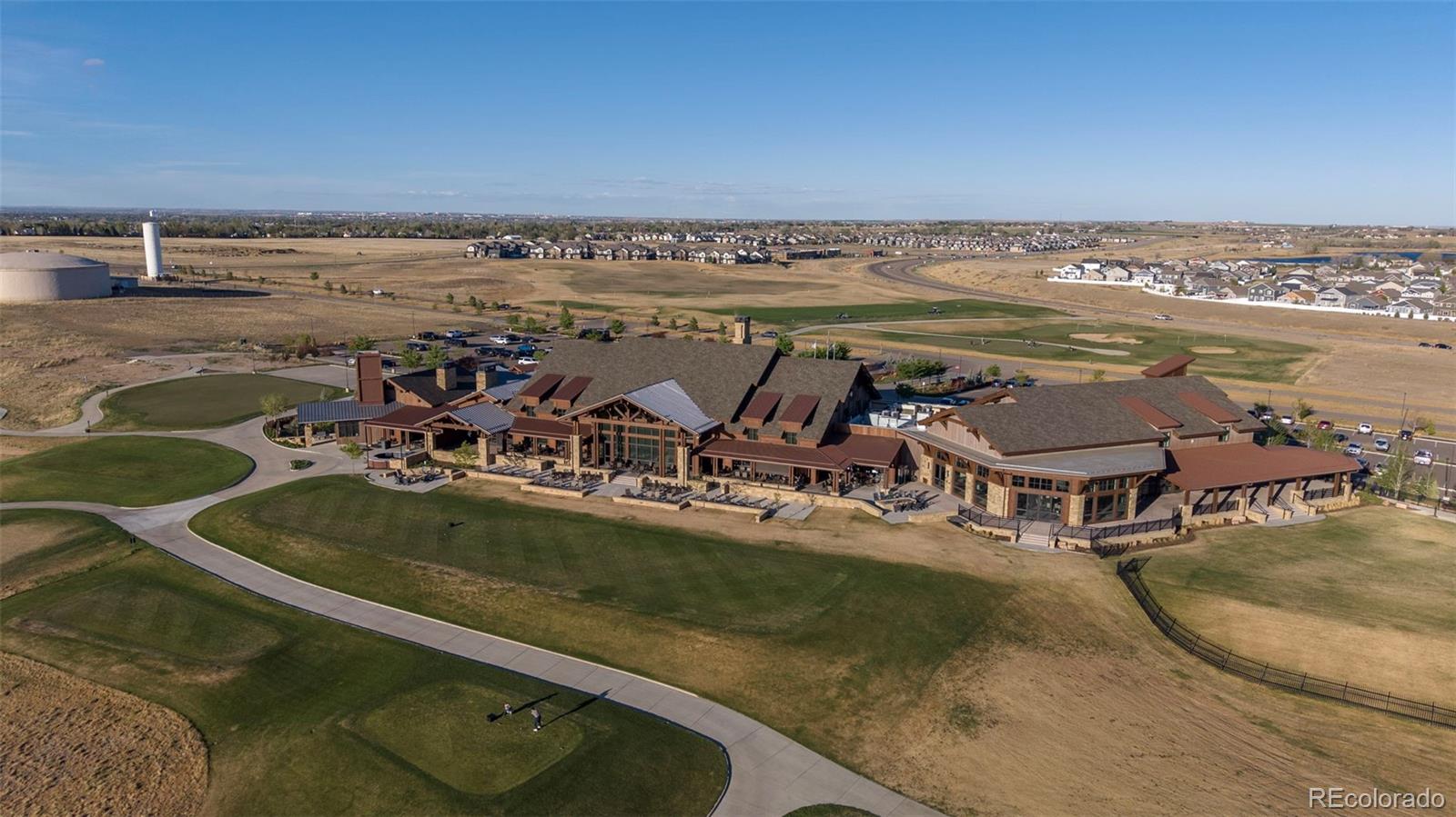 1680 Rivergate Way Berthoud, CO 80513 - Photo 41 of 41 an aerial view of a house with a ocean view