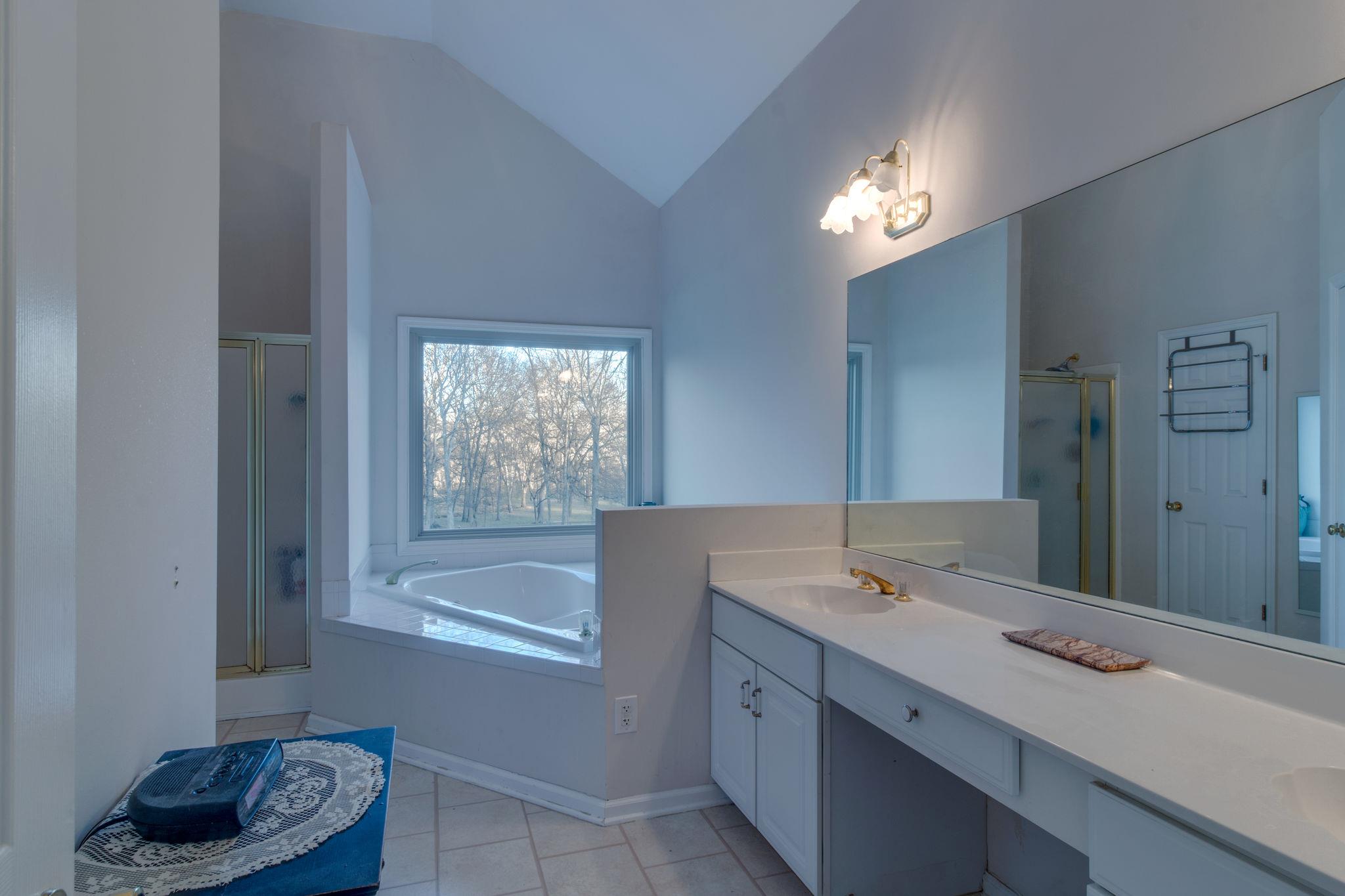 1040 Rip Steele Road Columbia, TN 38401 - Photo 16 of 25 a bathroom with a tub sink and a mirror