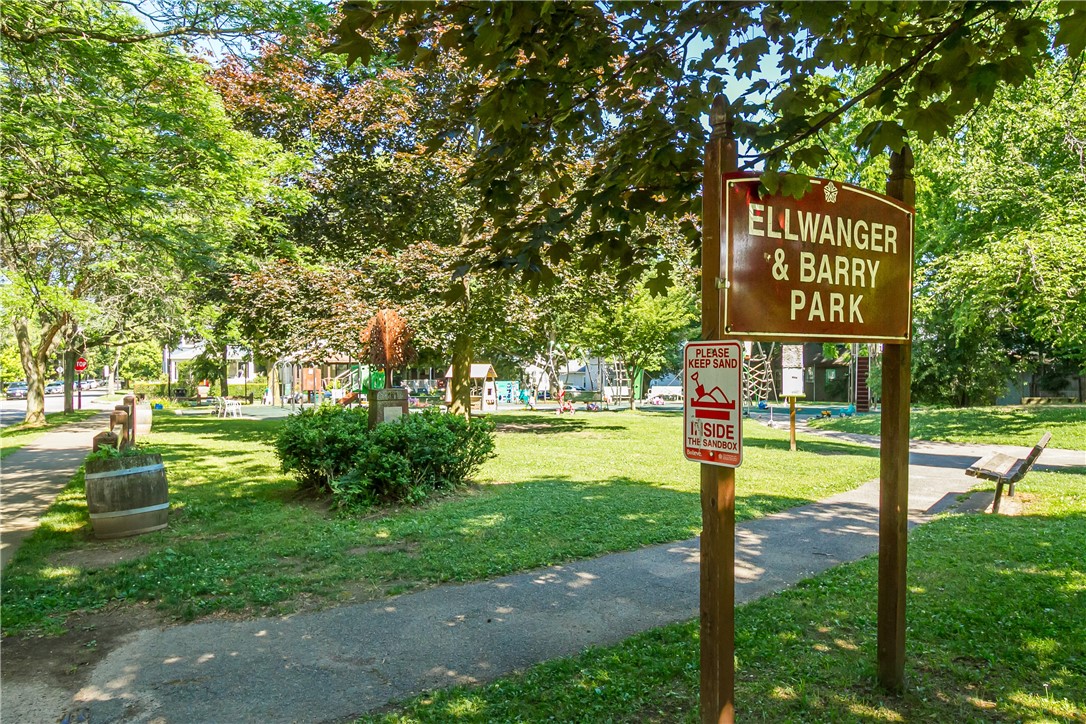 906 Meigs Street Rochester, NY 14620 - Photo 33 of 43 Ellwanger & Barry Park Across the Street