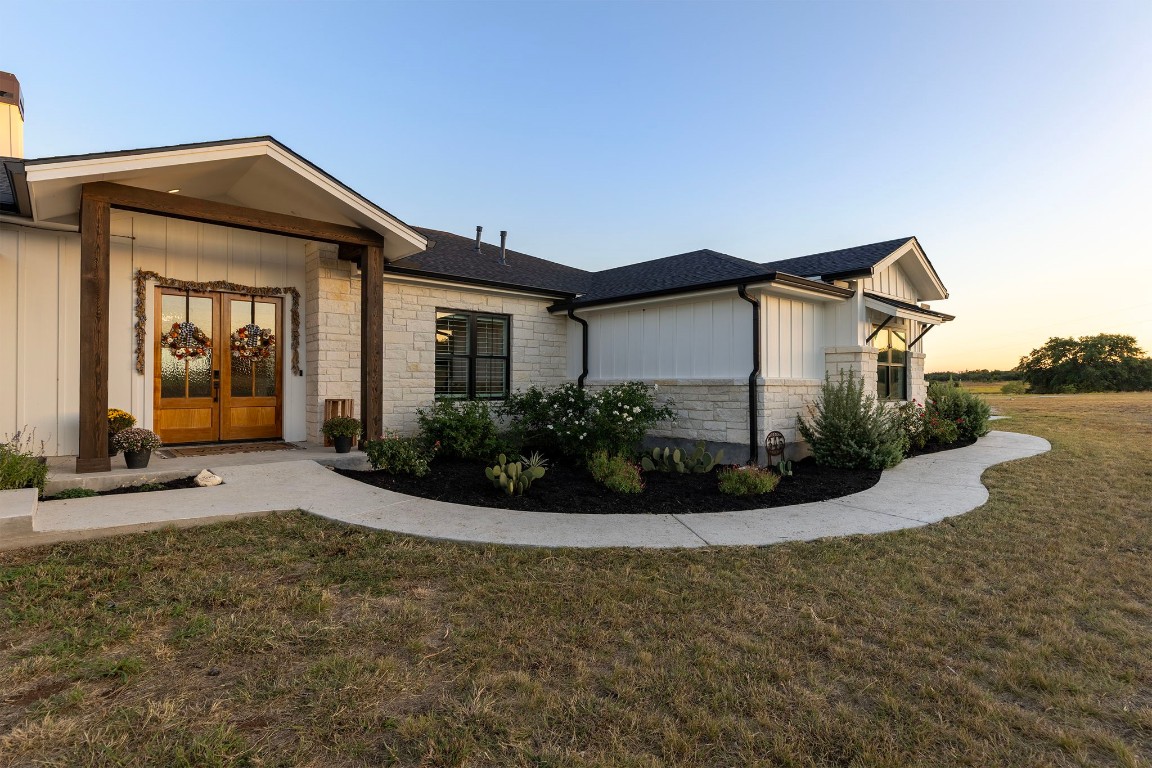 345 Judge's Road Burnet, TX 78611 - Photo 2 of 40 a front view of a house with porch