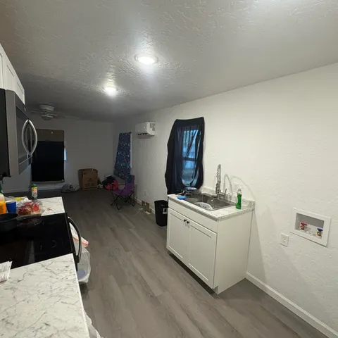 a bathroom with a sink and a toilet