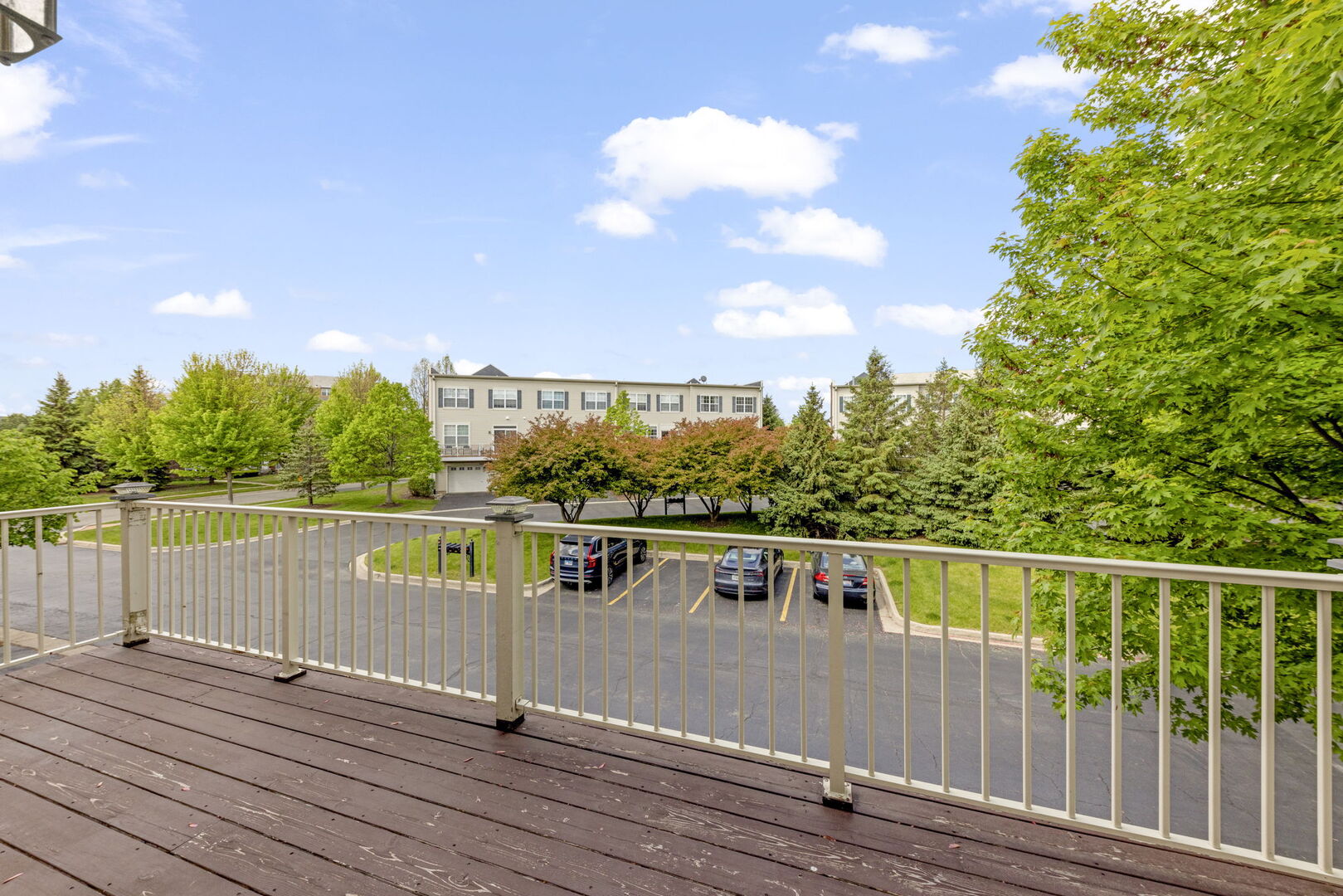 4216 Drexel Avenue Aurora, IL 60504 - Photo 13 of 48 a view of a deck with wooden floor and lake view