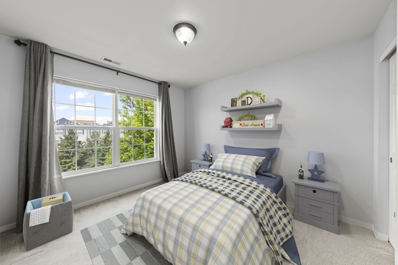 4216 Drexel Avenue Aurora, IL 60504 - Photo 25 of 48 a bedroom with a bed and a window