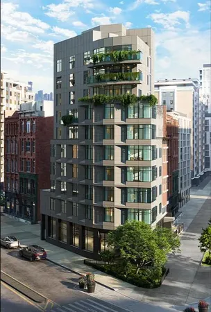 a building with street view
