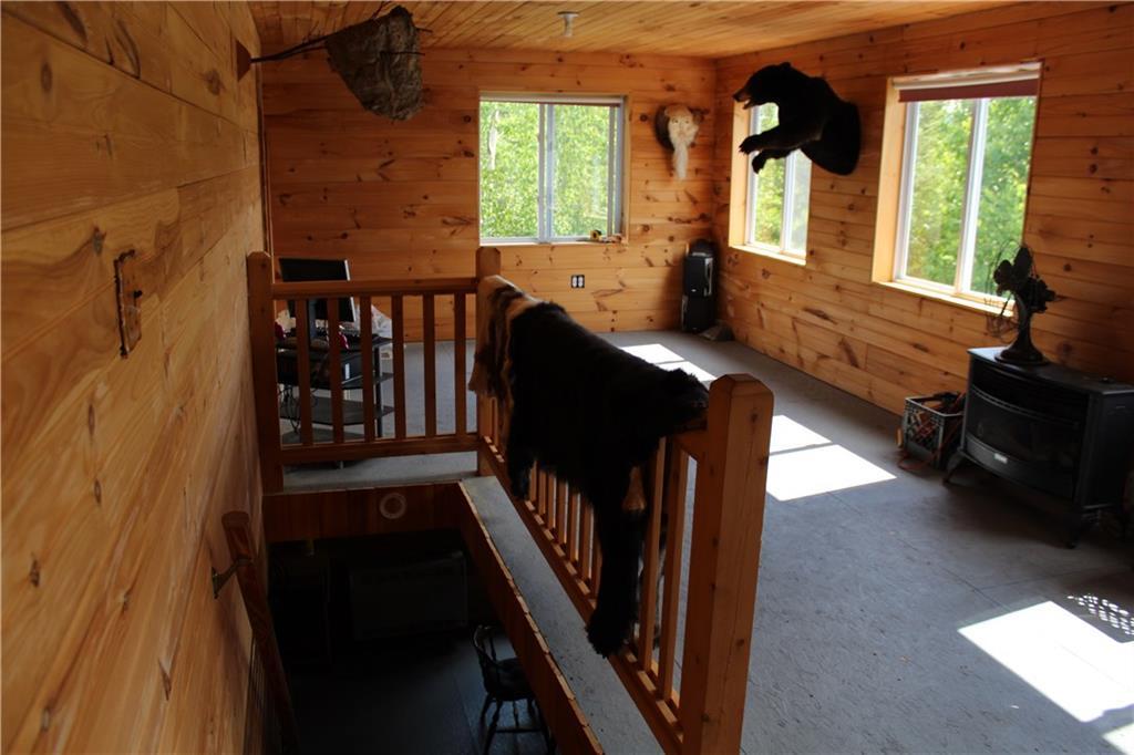 585 Old Spencer Road West Forks, ME 04985 - Photo 15 of 33 2nd floor great room. Plenty of...