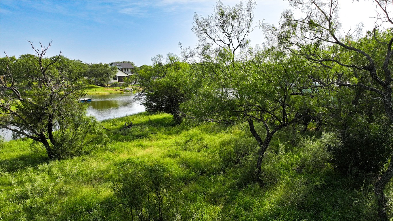 304 North Chaparral Burnet, TX 78611 - Photo 20 of 24 a view of a lake in between two large trees