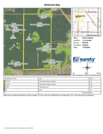 $1 | 95 St Ne Parcel 3 Rolla Nd 58367, Rolla, ND 58363