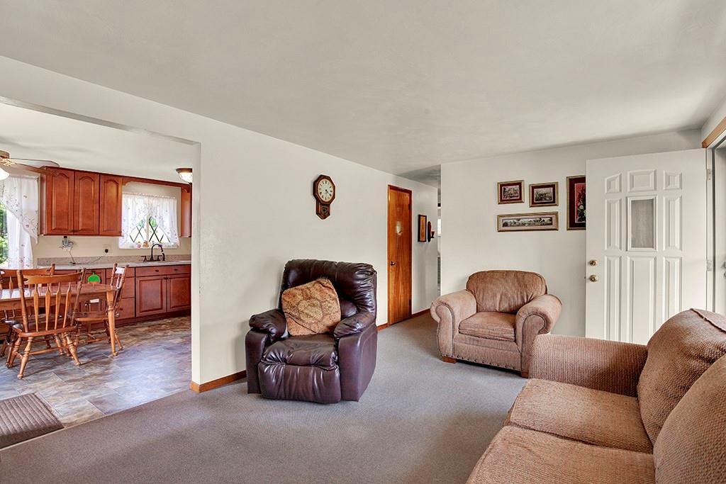 758 Barren Run Road Smithton, PA 15479 - Photo 6 of 24 Living Room/ Kitchen/ Dinette Area
