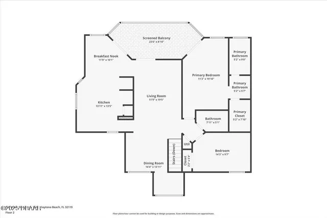 $169,900 | 105 Wood Duck Circle, Unit C, Daytona Beach, FL 32119