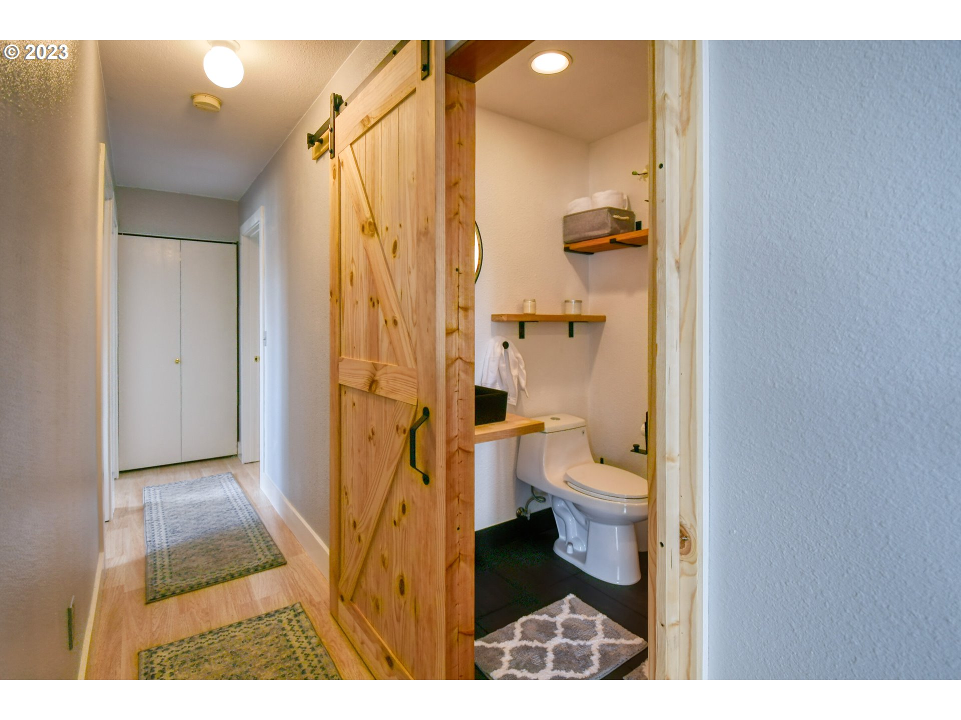 1320 Southwest 37th Street Pendleton, OR 97801 - Photo 23 of 31 a bathroom with a toilet and a shower