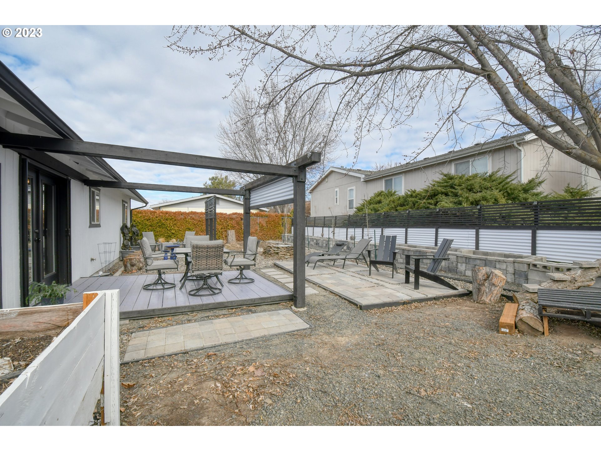 1320 Southwest 37th Street Pendleton, OR 97801 - Photo 31 of 31 a view of a patio with dining table and chairs