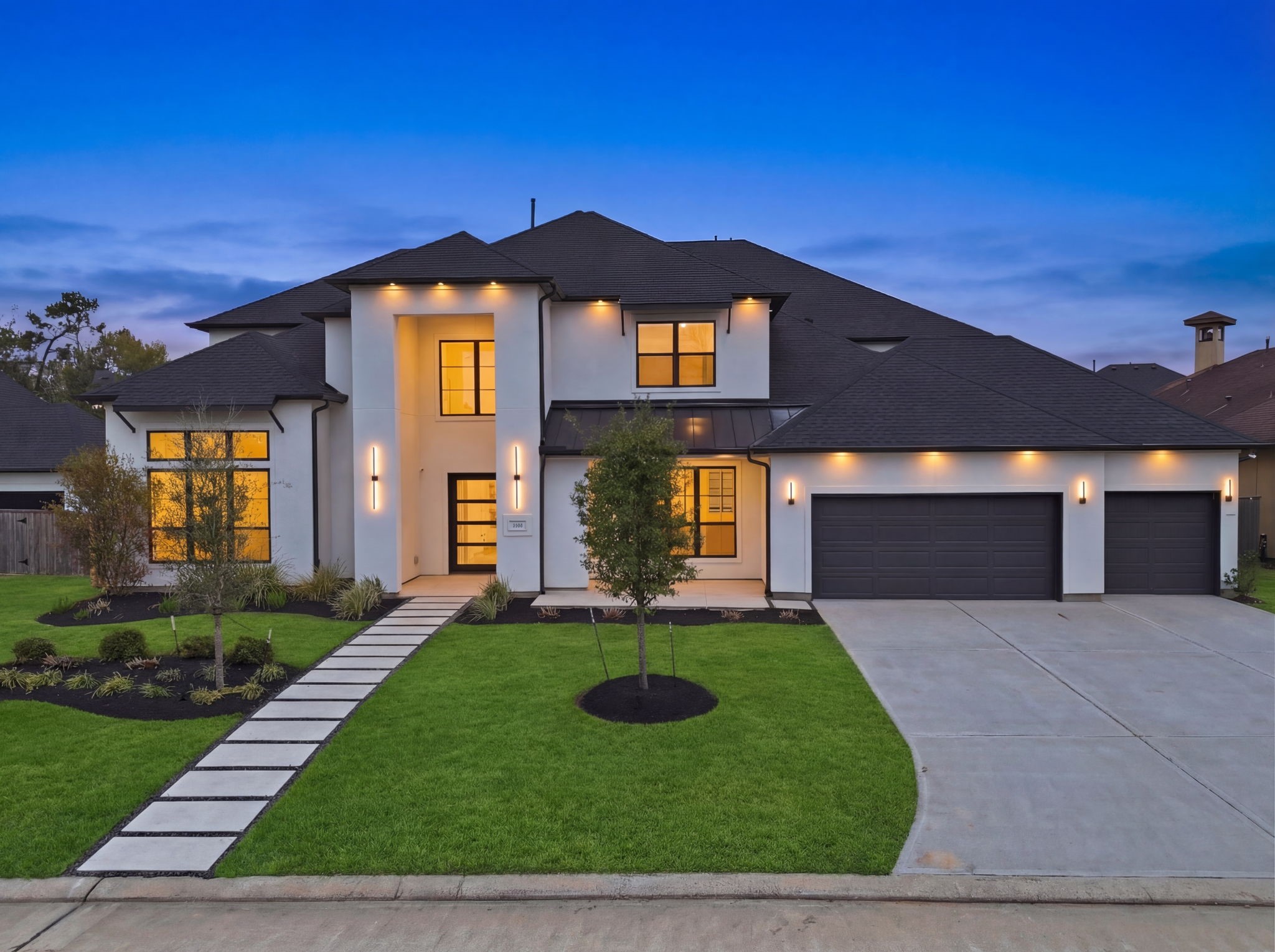 4906 Lagos Lagoon Way Spring, TX 77389 - Photo 1 of 48 Stunning curb appeal with elegant architecture and manicured landscaping