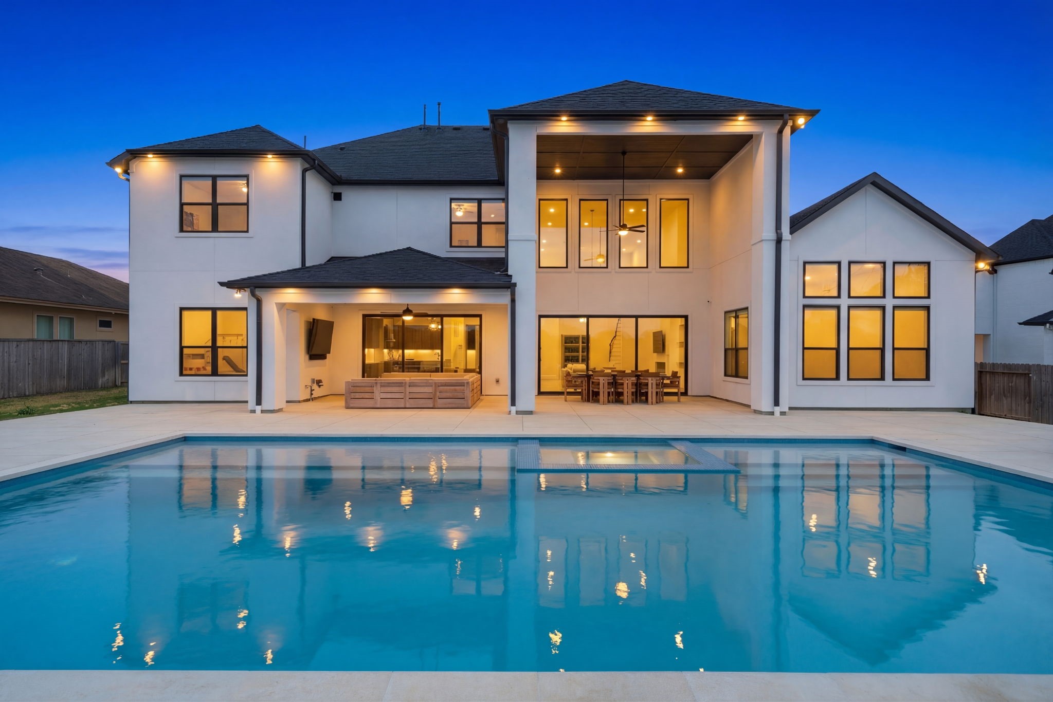 4906 Lagos Lagoon Way Spring, TX 77389 - Photo 2 of 48 Spacious outdoor living area perfect for relaxing evenings.