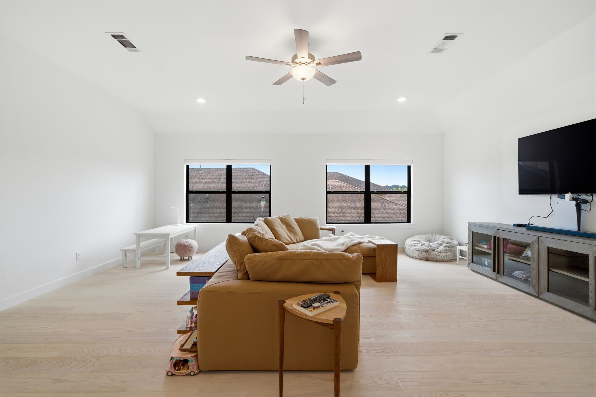 4906 Lagos Lagoon Way Spring, TX 77389 - Photo 38 of 48 Second-floor living area with versatile layout for family or work-from-home needs